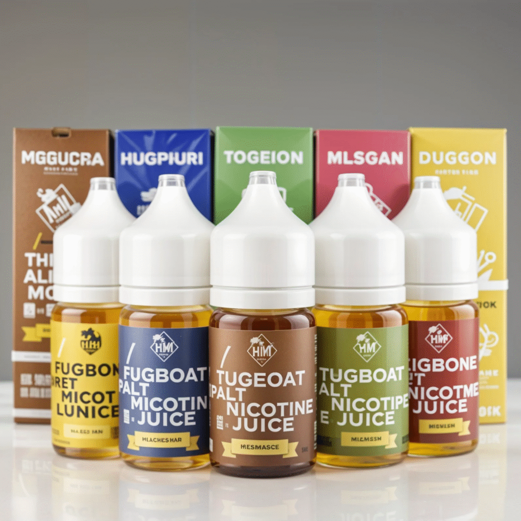 TUG BOAT 新拖船鹽系列30ML50MG電子煙專用煙油買五送一-1