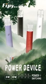 FIPY果派主機 – 二檔調節四色燈效 通用RELX一代煙彈霧化桿